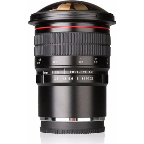 Meike 8mm f3.5 Manual Fisheye Lens for Olympus Panasonic micro 4/3 M4/3 OMD EM1 II EM5 EM10 Mark II III IV GH5 G7 G9 GX7 GX8 GH3