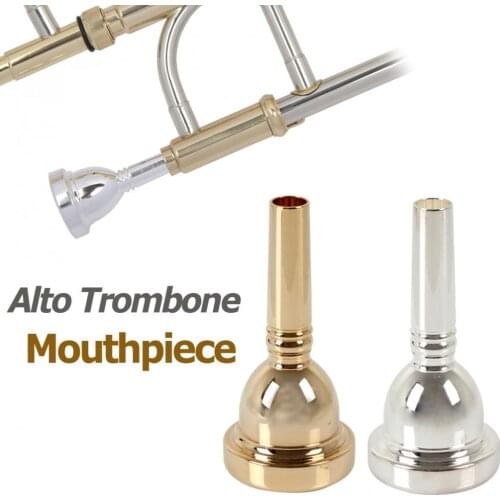 Trumpet Mouthpiece 6.5AL Alto Trombone Mouthpiece Silver / Gold Optional Trumpet Mouthpiece