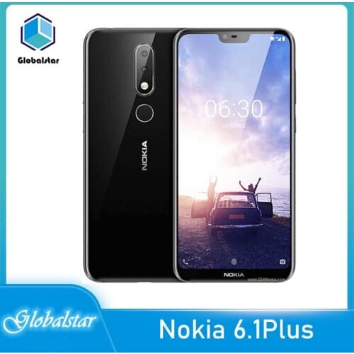 Nokia X6 Nokia 6.1Plus Refurbished Original Nokia 6.1 WIFI FM radio Bluetooth 4G mobile phone One year warranty Free shipping