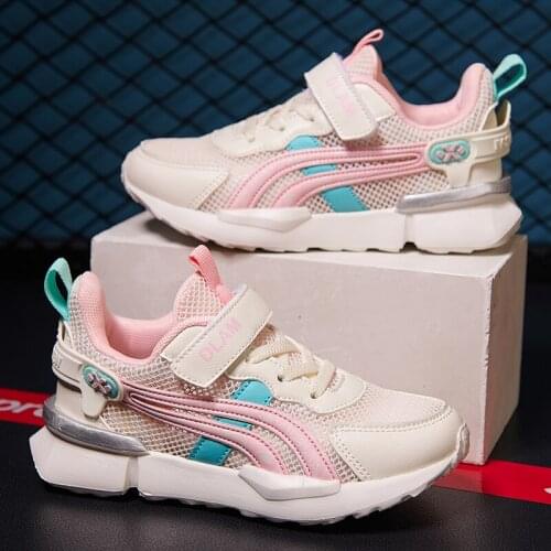 2021 new boys and girls sports shoes, childrens wear-resistant casual shoes, mesh breathable sports shoes