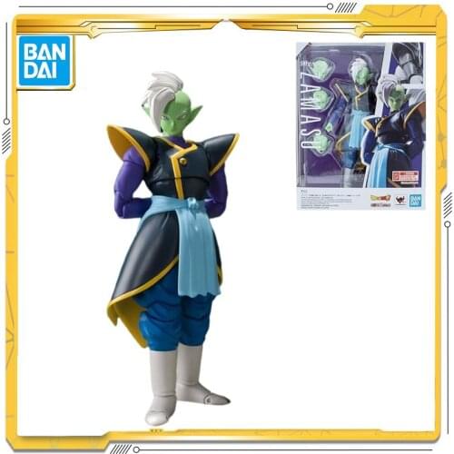 Original BANDAI Dragon Ball Super SHF Zamasu Supreme Kai Action Collection Model Toy Anime Toys For Kids