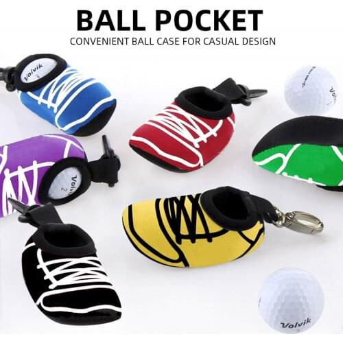 Portable Golf Ball Tees Holder Waist Pouch Storage Bag Container Mini Golf Storage Bags Durable Exquisite Pocket Containers