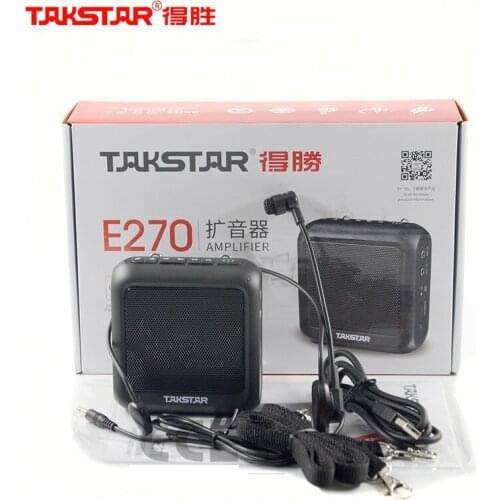 TAKSTAR E270 Portable Amplifier Digital Bluetooth Wireless Mic Sound For Teaching/Training, ABS engineering Materials Forming