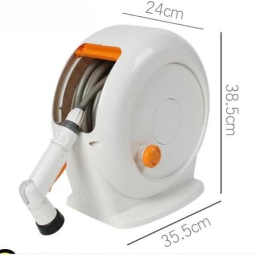 Gardening watering pipe storage frame home car wash cleaning water gun hose reel