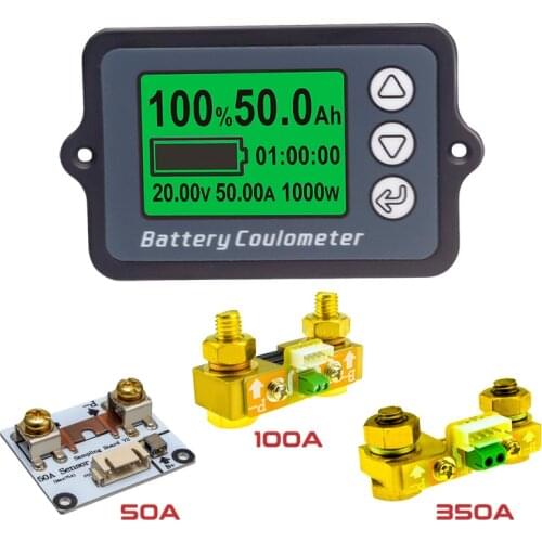 80V 50A/100A/350A TK15 Professional Precision Battery Capacity Tester for Portable Equipment E-bike/Balance Car/Cleaning Machine