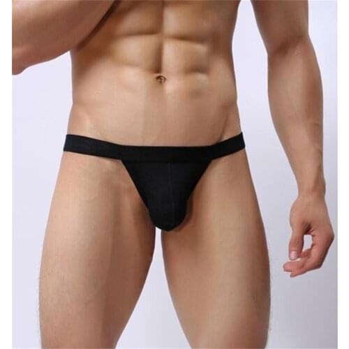 High Quality Brand Mens Ice Silk Panties EU/US Big Size S-XXXL Low Rise Briefs Modal U Convex Pouch Underpants