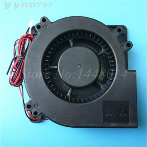 2pcs/lot Inkjet Printer Printing Paper Sucker fan DC 24V Silent Blower Material Sucking Fans Roland Mimaki Mutoh wit color Parts