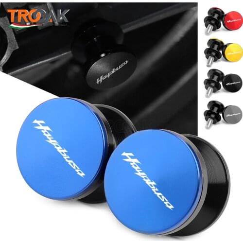 M8 Swingarm Spool Slider Stand Screws For SUZUKI GSX1300R HAYABUSA 2007-2020 2021 Motorcycle Accessories