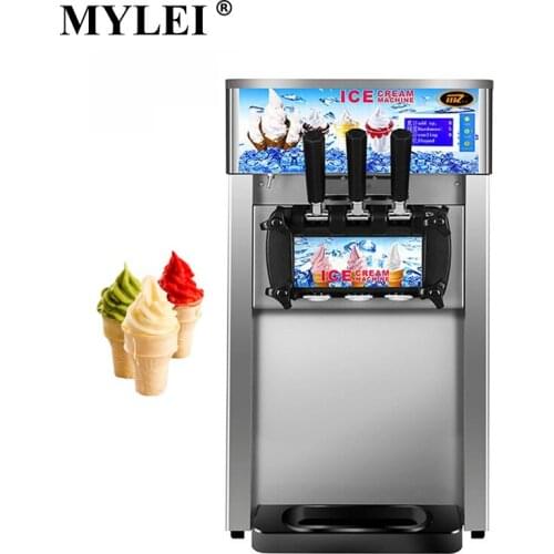 High Quality Soft Ice Cream Machine Desktop Small Ice Cream Vending Machine Commercial Ice Cream Makers