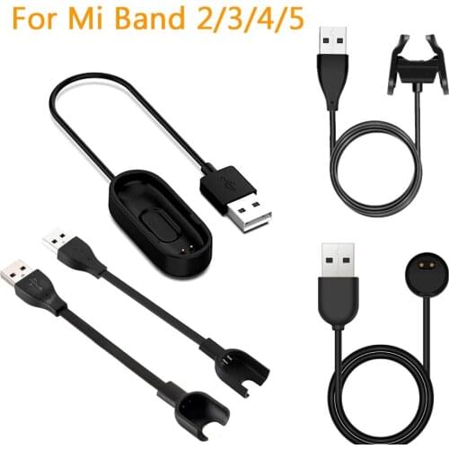 Charger Cable Mi Band USB Data Line Desktop Charger For Xiaomi Mi Band 2 3 4 5 Replacement Charging Cable Adapter Charging