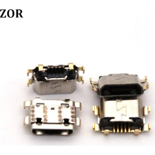 500pcs Micro USB Charger Charging Port Dock Connector socket power plug dock For Motorola Moto G6 Play XT1922