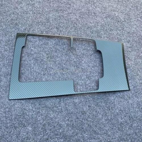 For 2019 2020 RHD Mazda 3 Accessories Car Console Gearbox PanelFrame Sticker Strips Garnish Decoration Stainless Car Styling