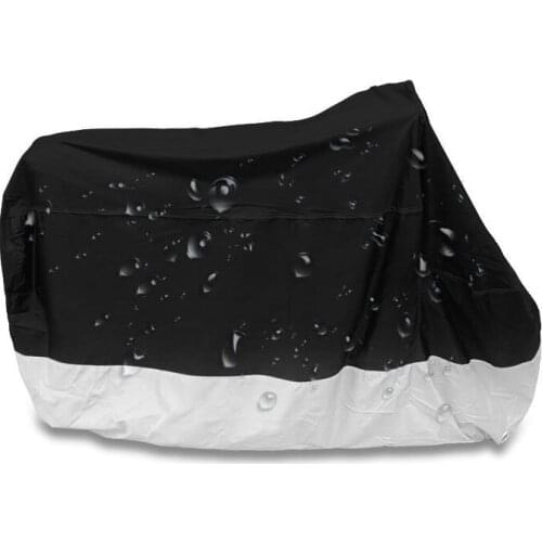 Scooter Cover Waterproof Bike Rain Dust Cover UV Protective For Bike Motorcycle Utility Cycling Outdoor Rain Cover 190T Moto