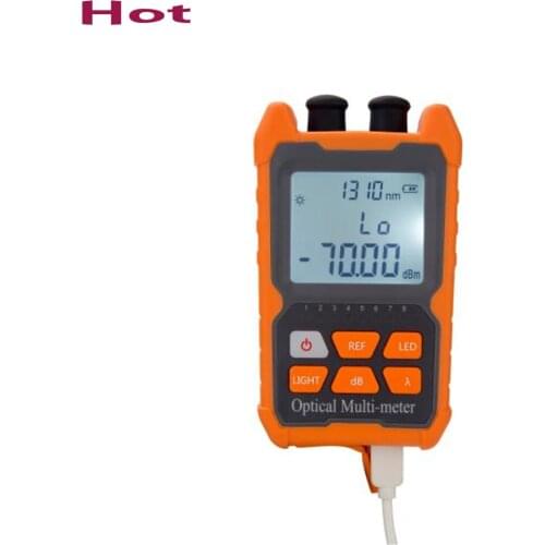 Mini 4 in 1 Multifunction Optical Power Meter 5km 15km Visual Fault Locator Network Cable laser optical fiber tester tool VFL