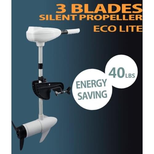 Motor electric motor MARINE 40LBS ELECTRIC OUTBOARD TROLLING MOTOR WHITE For Salt Water