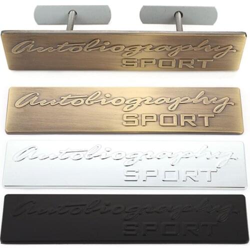 Car Stickers Emblem Hood Grille Badge Badge Decal for Land Rover Ranger Rover L405 SV Autobiography Sport Evoque Freelande