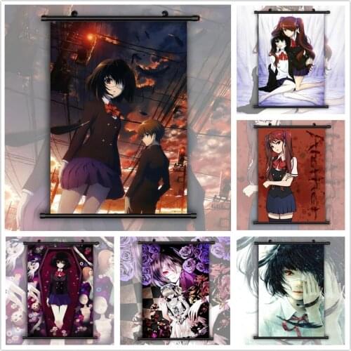 Poster Canvas Print Painting Another Misaki Mei Akazawa Izumi Wall Art Pictures Home Decoration Mural Plastic Hanging Scrolls