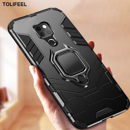 Shockproof Armor Case For Huawei Mate 20 Lite Mate20 Cases Stand Holder Magnetic Ring Phone Back Cover For Huawei Mate 20 Pro