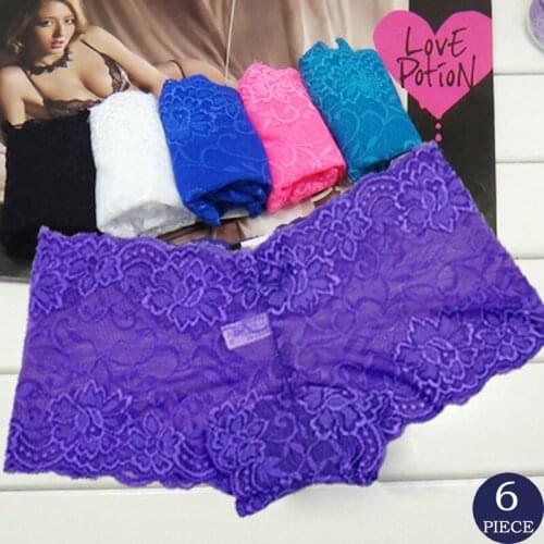 Sexy Plus Size Women Lingerie Thongs Panties Exotic Underwear Briefs High Waist Knickers Female Lace Transparent G String Shorts