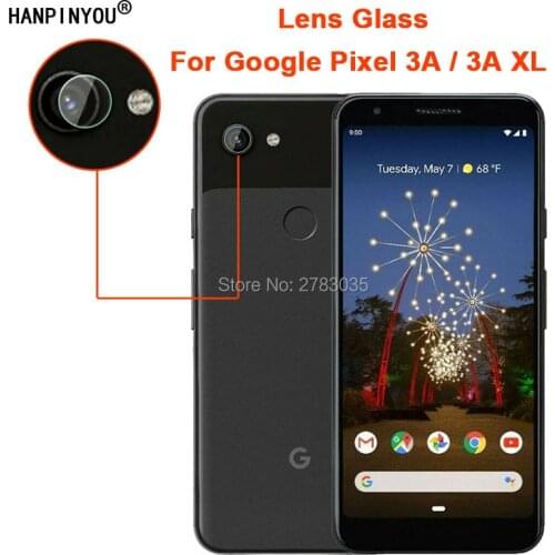 For Google Pixel 3A 5.6" / 3A XL 6.0" Clear Ultra Slim Back Camera Lens Protector Rear Camera Len Cover Tempered Glass Film
