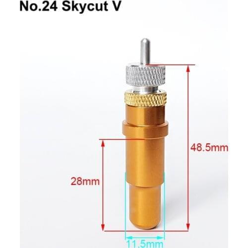 1PC Blade Holder For Skycut Roland Replacement Knife Holder Vinyl Cutter Cutting plotter Suitable 30/45/60 Degree Roland Blade