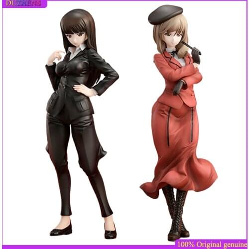 100% Original:GIRLS und PANZER Chiyo Shimada Nishizumi Shiho 1/7 PVC Action Figure Anime Figure Model Toys Figure Doll Gift