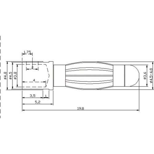 20pcs Red and Black Wire Soldered Type Gold-Plated Brass Male Banana Plug Connector 4MM For Audio Speaker Accessories