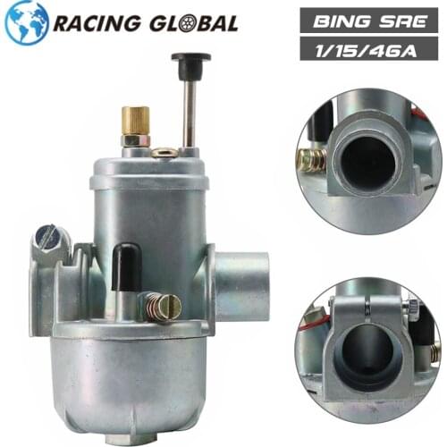ALCON-For Puch zundapp TUNTURI MUSTANG BING Vergaser SRE 1/15/46A Carburetor 15mm Bing Carburetor Racing Motorcycle