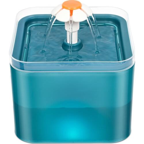 Automatic Cat Fountain Water Drinking Feeder Bowl Pet Dog Cat Water Dispenser Mute Automatic Drinking Fountain Electric USB