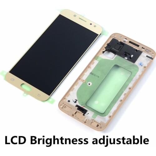 For Samsung Galaxy J5 2017 J530 J530F/DS J530Y LCD Display Touch Screen Digitizer Assembl+Housing Front Frame Cover For J5 Pro