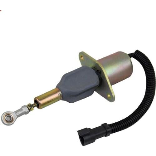 Fuel shutdown solenoid valve Diesel shut off solenoid 3930234 SA-4335-24 For Cummins 6CT 8.3 Komatsu 24V