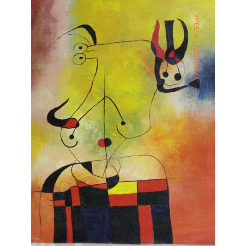 Famous Oil Painting Abstract Artist Milo Wall art Picture for Living room Hand painted Canvas paintings Home decoration