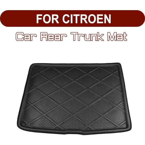 Car Rear Trunk Boot Mat Floor Mats Cargo Waterproof FOR Citroen C2 C3 C4 C5 DS6 PICASSO C-Triomphe C-Quatre C-Elysee Equinox