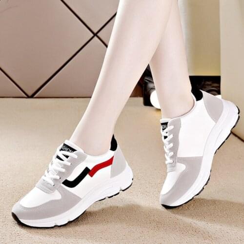 New Fashion Female Shoes Womens Chunky Sneakers Casual Ladies Dad Shoes Walking Sneakers for Women Lace Up Woman