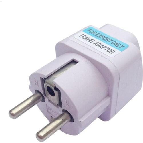 Hot selling Travel Converter Adaptor European standard conversion plug converter 2 Pin AC Power Plug Adaptor Multi-purpose plug