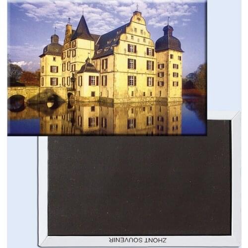 Metal Wrapped Magnets SOUVEMAG Germany Borussia Dortmund City Scenery Tourist Metal Decoration Fridge Magnet 5284