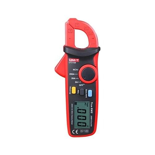 UT210B Clamp Multimeter AC 2A/20A/200A With Auto Range True RMS NCV Low Battery Indication Max/min Function Portable
