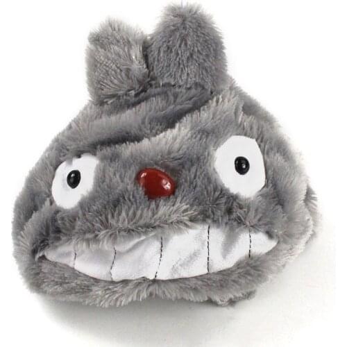 Anime My Neighbor Totoro Plush Hat Fur Full Hood Kids Hat with Long Scarf Mittens Gloves Christmas Gift for Children