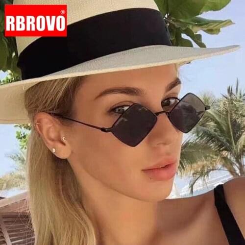 RBROVO Luxury Retro Sunglasses Women Vintage Glasses for Women/Men Brand Designer Sunglasses Women Mirror Oculos De Sol Feminino