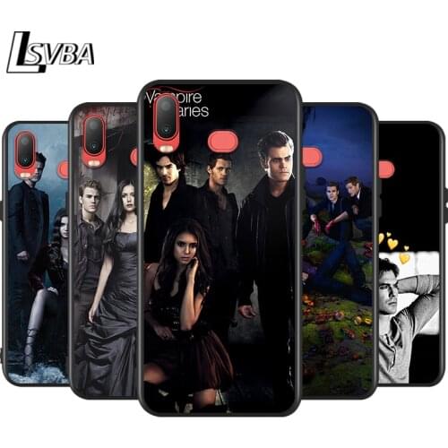 Silicone Cover The Vampire Diaries for Samsung Galaxy A9 A8 Star A7 A6 A5 A3 Plus 2018 2017 2016 Black Phone Case
