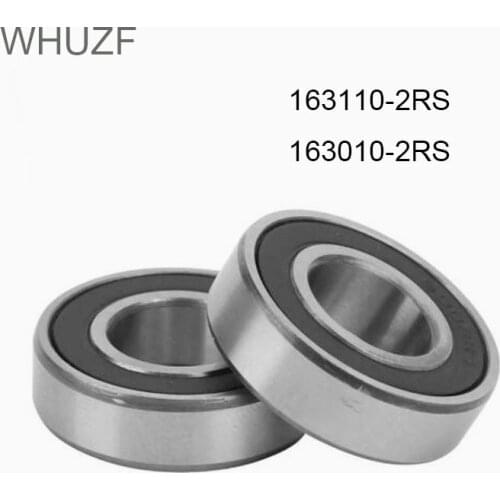 WHUZF 10pcs Bearing 163110 16x31x10 163110-2RS 163010 16x30x10 Shielding Ball Bearing Bicycle bearing axis Flower drum bearing