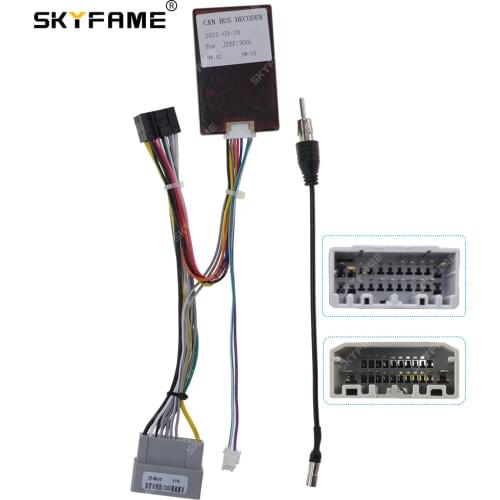 SKYFAME Car canbus box for JEEP Compass Chrysler 300C Special DECODER Adapter