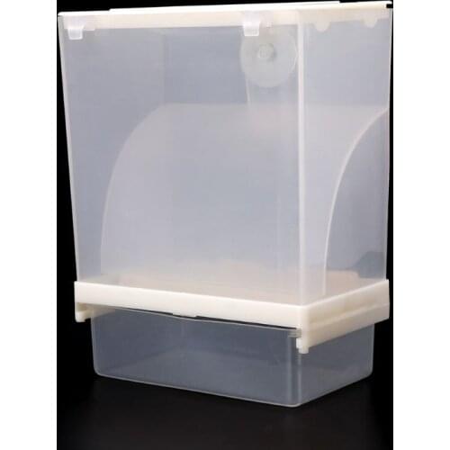 T84F Automatic Birds Feeder Poultry Feeding Tool Fodder Food Container Splashproof Storage For Pigeon Parrot Chicken