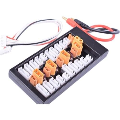 XT60/XT30 2 in 1 Paraboard multi Parallel Charging Balance board with fuse For RC boat plane car