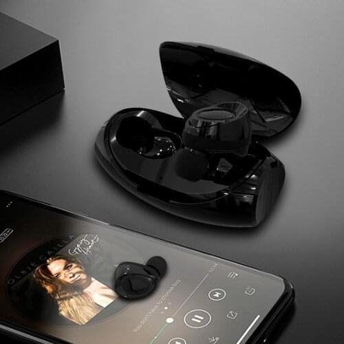Wireless Stereo Earbud Sport Earphone Bluetooth 5.0 Headset Bluetooth Headphone With Charging Box