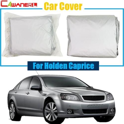 Cawanerl Full Car Cover For Holden Caprice Auto Outdoor Snow Rain Resistant Anti UV Protector Sun Shade Cover Dust Proof