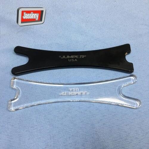 Jassinry black/transparent optional acrylic Pool Billiard cue rest head high quality snooker cue rest accessories