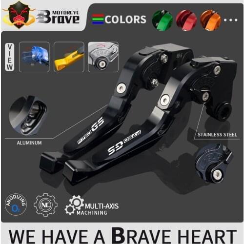 CNC Motorcycle Adjustable Folding Extendable Brake Clutch Lever For BMW F750GS F850GS F750 F850 GS ADV 2017 2018 2019 2020