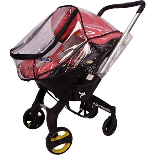 Baby Stroller Accessories Pram Rain Cover Rain Shade Protector Shield Waterproof High View Car Seat Raincoat