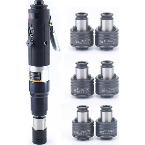 M3-M12 Pneumatic Tapping Machine Motor/ Tapping Tool /Air Tapper With ISO Chuck Set